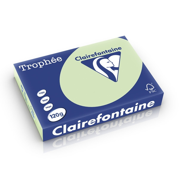 Clairefontaine 120g A4 papper | mintgrön | 250 ark | Clairefontaine 1215C 250207 - 1