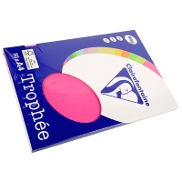 Clairefontaine 160g A4 papper | fuchsia | 50 ark | Clairefontaine 4171C 250026