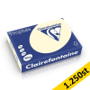 160g A4 papper | gräddvit | Clairefontaine 1101PC | 1,250 ark [13kg]