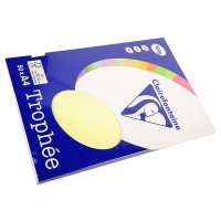 Clairefontaine 160g A4 papper | gul | Clairefontaine 4157C | 50 ark 4157 250021