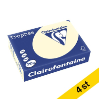 Clairefontaine 210g A4 papper | elfenben | Clairefontaine 2204PC | 1000 ark [15kg]  250417