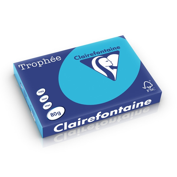 Clairefontaine 80g A3 papper | kungsblå | Clairefontaine | 500 ark 1263C 250193 - 1