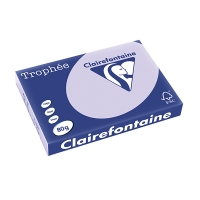 Clairefontaine 80g A3 papper | lila | 500 ark | Clairefontaine 1250C 250112