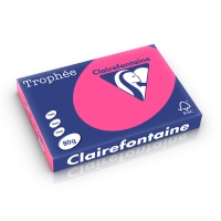 Clairefontaine 80g A3 papper | neonrosa | 500 ark | Clairefontaine 2888C 250290