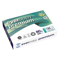 Clairefontaine 80g A4 papper | Clairefontaine Evercopy Premium 1902C | vit | 500 ark 1902C 250380