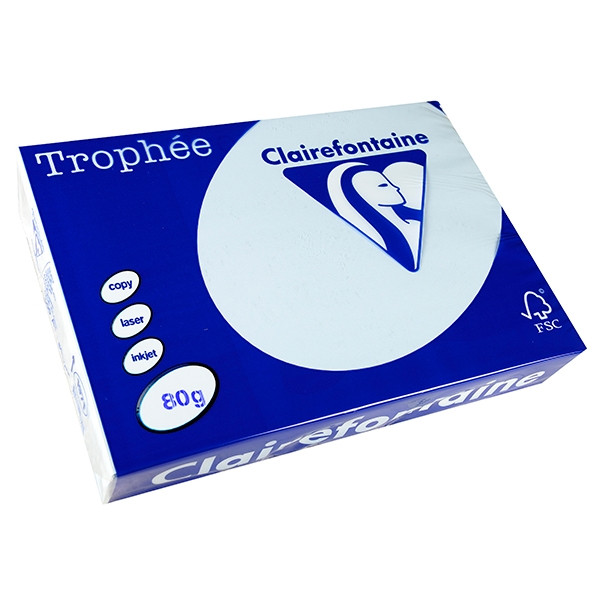 Clairefontaine 80g A4 papper | azurblå | Clairefontaine | 500 ark 1971 250031 - 1
