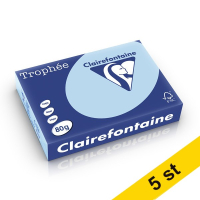 Clairefontaine 80g A4 papper | blå | Clairefontaine 1798PC | 2500 ark [13kg]  250401