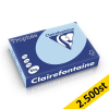 80g A4 papper | blå | Clairefontaine 1798PC | 2,500 ark [13kg] 250401 - 1