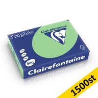 80g A4 papper | naturgrön | Clairefontaine 1775PC | 1,500 ark [7.5kg] 340028