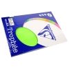 80g A4 papper | neongrön | Clairefontaine 4128C | 100 ark