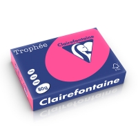 Clairefontaine 80g A4 papper | neonrosa | Clairefontaine 2973PC | 500 ark 2973C 250286