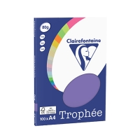Clairefontaine 80g A4 papper | violett | Clairefontaine 4116C | 100 ark 4116C 250043