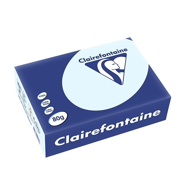 Clairefontaine 80g A5 papper | azurblå | 500 ark | Clairefontaine 2913C 250035 - 1
