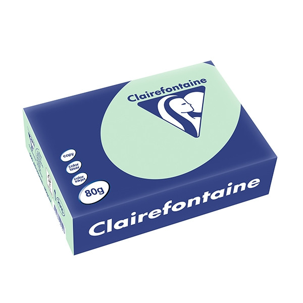 Clairefontaine 80g A5 papper | grön | 500 ark | Clairefontaine $$ 2915C 250037 - 1