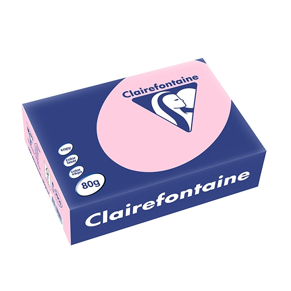 Clairefontaine 80g A5 papper | rosa | 500 ark | Clairefontaine 2914C 250036 - 1