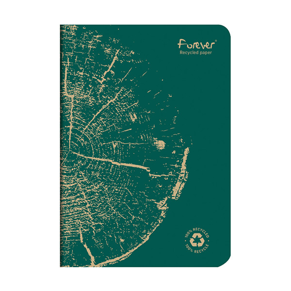 Clairefontaine Anteckningsbok A5 linjerat | grangrön | 48 ark | Clairefontaine 684861C⭐ 684861C 250449 - 1