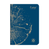 Clairefontaine Anteckningsbok A5 linjerat | koboltblå | 48 ark | Clairefontaine 684862C 684862C 250450 - 1