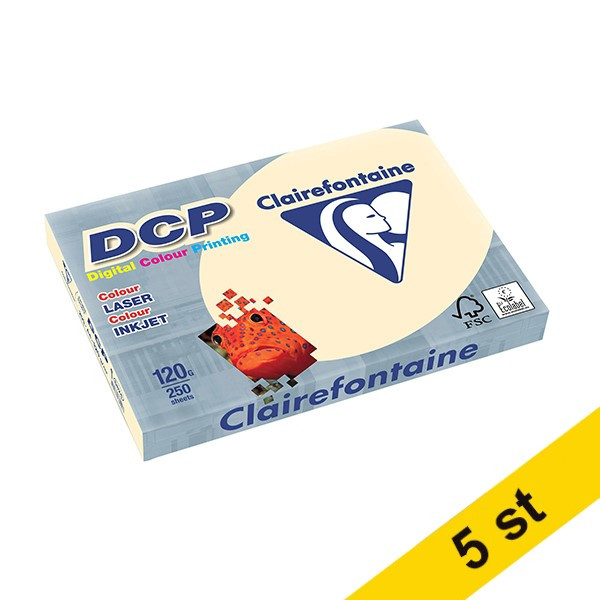 Clairefontaine DCP papper A4 | 120g | 1250 ark | Clairefontaine 6824C [10kg]  250410 - 1