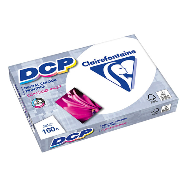 Clairefontaine DCP papper A4 | 160g | 250 ark | Clairefontaine 1842C 250485 - 1