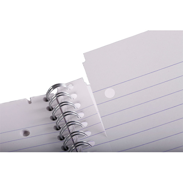Clairefontaine Kollegieblock A4+ linjerat | 80 ark | Clairefontaine 8256C | 5st 8256C 250442 - 2