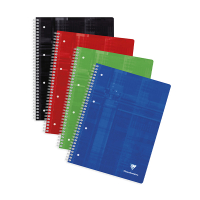 Clairefontaine Kollegieblock A4+ rutat | 5mm | 80 ark | Clairefontaine 8252C | 5st 8252C 250441