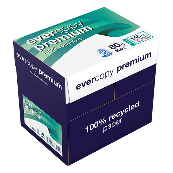 Kopieringspapper A4 80g | Clairefontaine Evercopy Premium 1902C | vit | 2,500 ark [13kg] 250385 - 1
