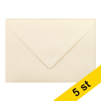 Clairefontaine Kuvert 120g C5 | elfenben | Clairefontaine 26442C | 5st 26442C 250340