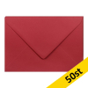 Kuvert 120g C5 | intensiv röd | Clairefontaine 26582C | 50st 424768 - 1