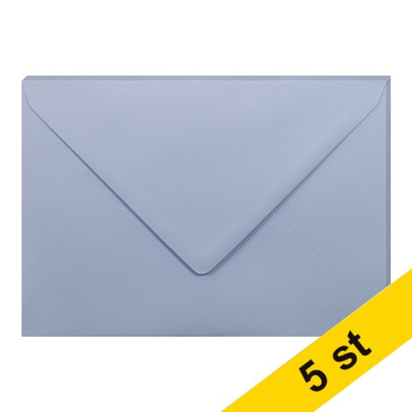 Clairefontaine Kuvert 120g C5 | lavendel | Clairefontaine 26722C | 5st 26722C 250344 - 1