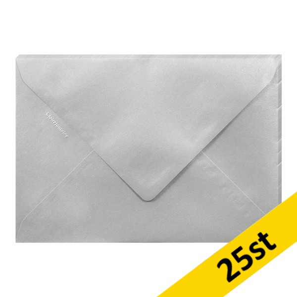 Kuvert 120g C5 | silver | Clairefontaine 55582C | 25st 424770 - 1