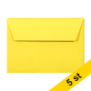 Kuvert 120g C6 | intensiv gul | Clairefontaine 26566C | 5st