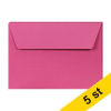 Kuvert 120g C6 | intensiv rosa | Clairefontaine | 5st