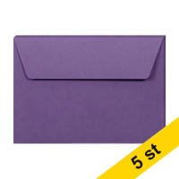 Clairefontaine Kuvert 120g C6 | lila | Clairefontaine | 5st 26606C 250334