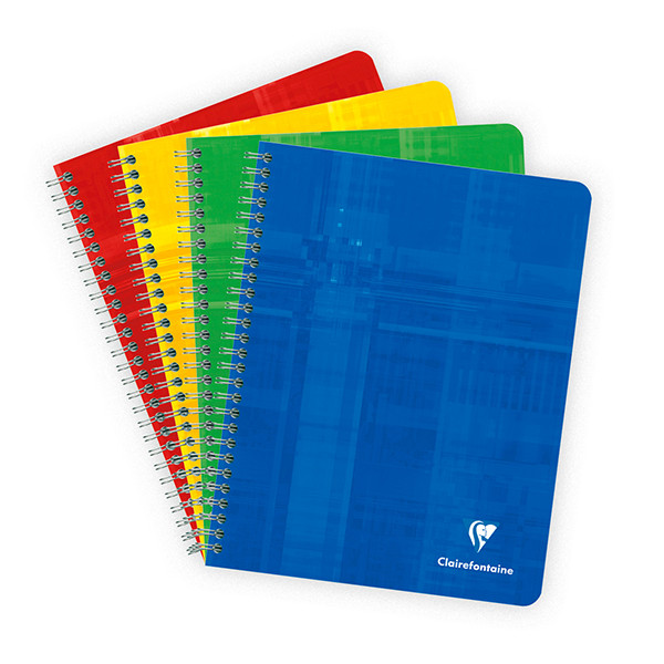 Clairefontaine Spiralblock A5+ linjerat | 60 ark | Clairefontaine | 5st $$ 883C 250424 - 1