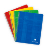 Clairefontaine Spiralblock A5+ rutat | 120 ark | Clairefontaine | 5st 882C 250423