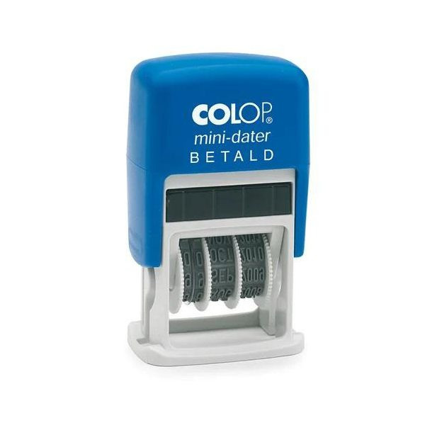 Datumstämpel med standardtext BETALD | COLOP SE000085 - 1