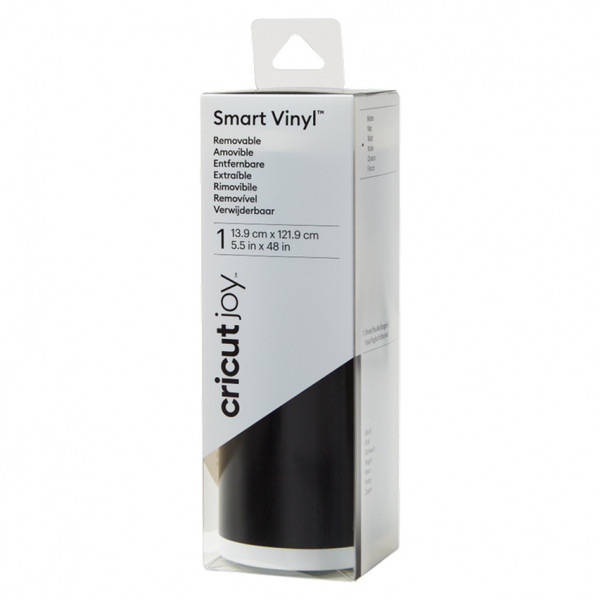 Cricut Joy Smart vinyl avtagbar svart 121,9 x 13,9 cm 904319 257030 - 1
