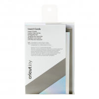 Cricut Joy instickskort grå/silver/holografiska 12,4 x 8,9 cm | 15st 904317 257017
