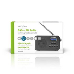 DAB+ radio | trådlös | Nedis RDDB1000BK K070501176 - 6