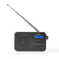 DAB+ radio | trådlös | Nedis RDDB1000BK K070501176