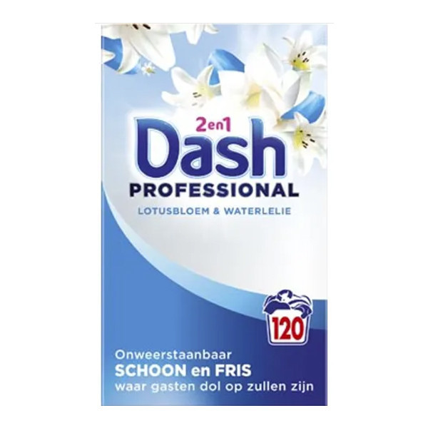 Tvättmedel 6,6kg | Dash Professional  Lotus Flower & Water Lily 2-in-1 SDA05141 - 1