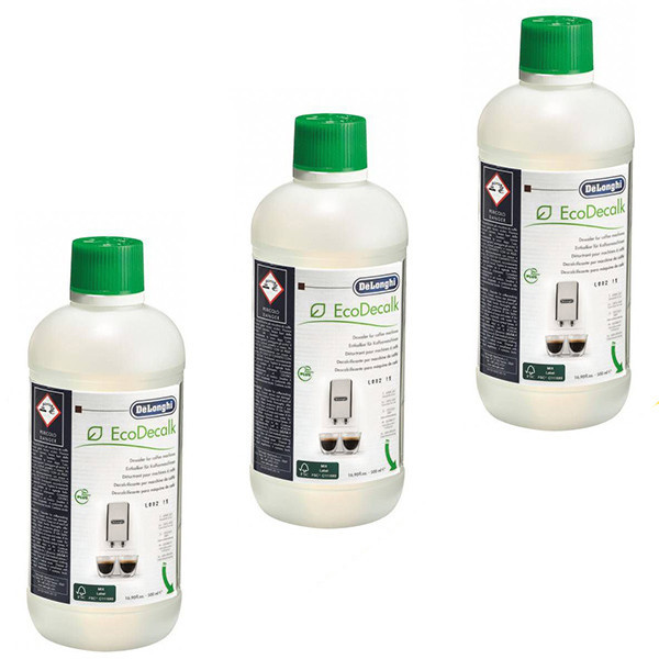 De'Longhi Avkalkningsmedel 500ml | DeLonghi EcoDecalk DLSC500 | 3st  SDE01011 - 2