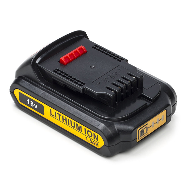 DeWalt batteri 18V | 1500mAh | DCB183 XR | Li-ion (varumärket 123ink) 18VXRLi-ion 20VMax CL3.BA1850 DCB101 DCB105 ADE00958 - 1