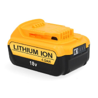 DeWalt batteri 18V | 4Ah | DCB182 XR | Li-ion (varumärket 123ink) ADE00253