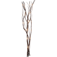 Dekorationskvist Willow Dew Drop | 60cm | brun [Star Trading] 584-33 501839