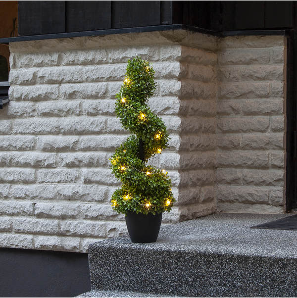 Dekorationsträd med LED | Buxbom 65cm [Star Trading] 606-82 501925 - 2