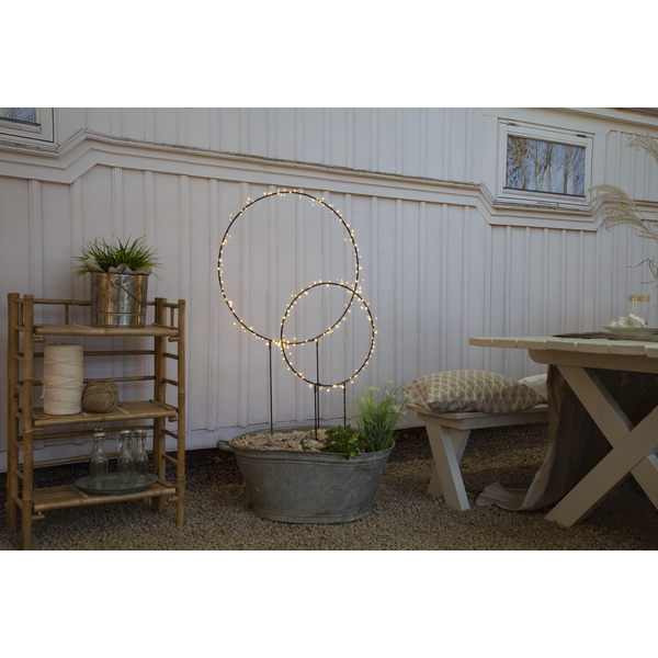 Dekorativ Silhouette Barlumi | svart | 40x84cm [Star Trading] 475-17 501744 - 3