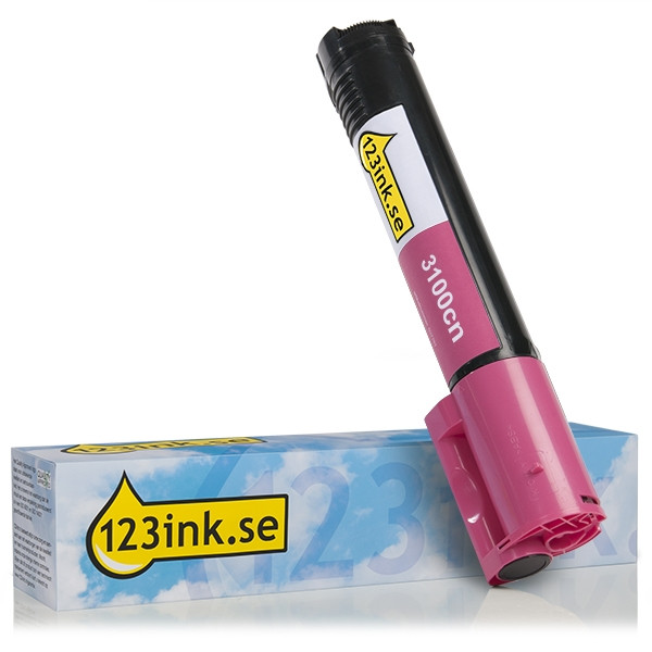 Dell 593-10062 (K4972) magenta toner hög kapacitet (varumärket 123ink) 593-10062C 085630 - 1