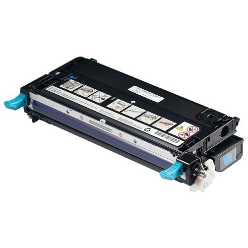 Dell 593-10166/593-10214 (RF012) cyan toner (original) 593-10166 593-10214 085736 - 1