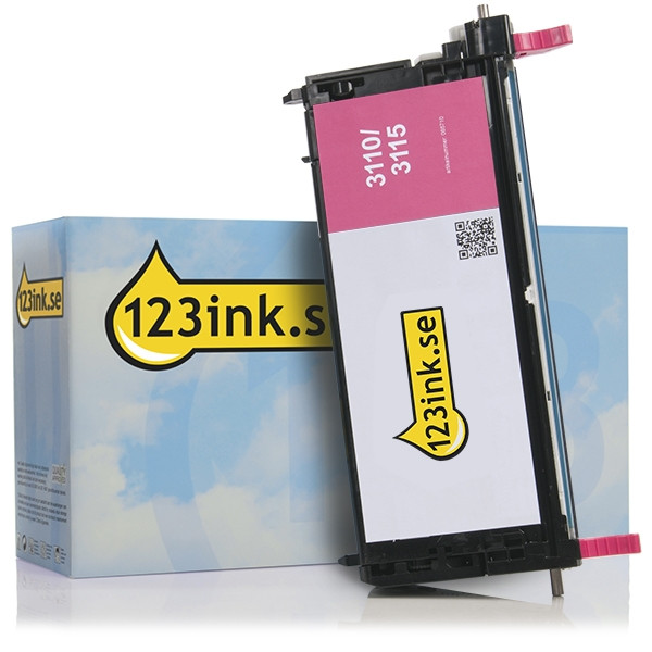 Dell 593-10172/593-10220 (RF013) magenta toner hög kapacitet (varumärket 123ink) 593-10172C 085710 - 1